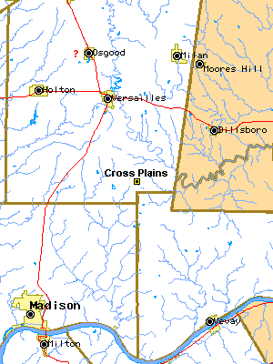 Otter Village Cemetery map